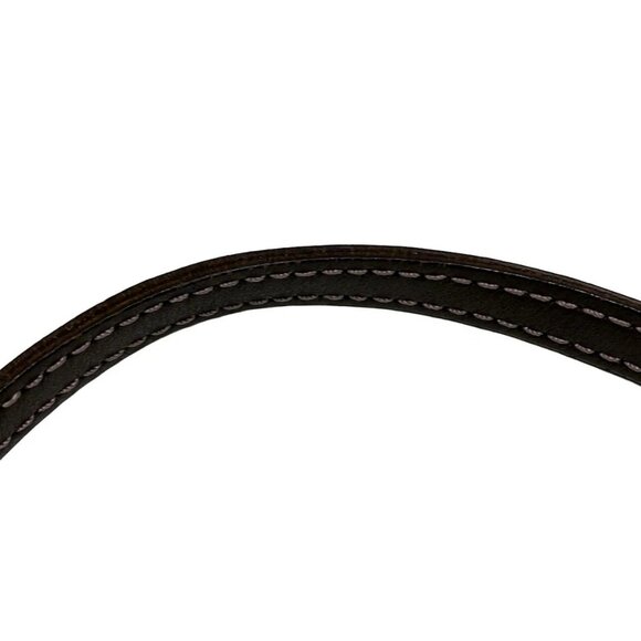 Auth Burberry Blue Label - Light Pink Dark Brown Multi Jacquard Leather - Picture 5 of 11